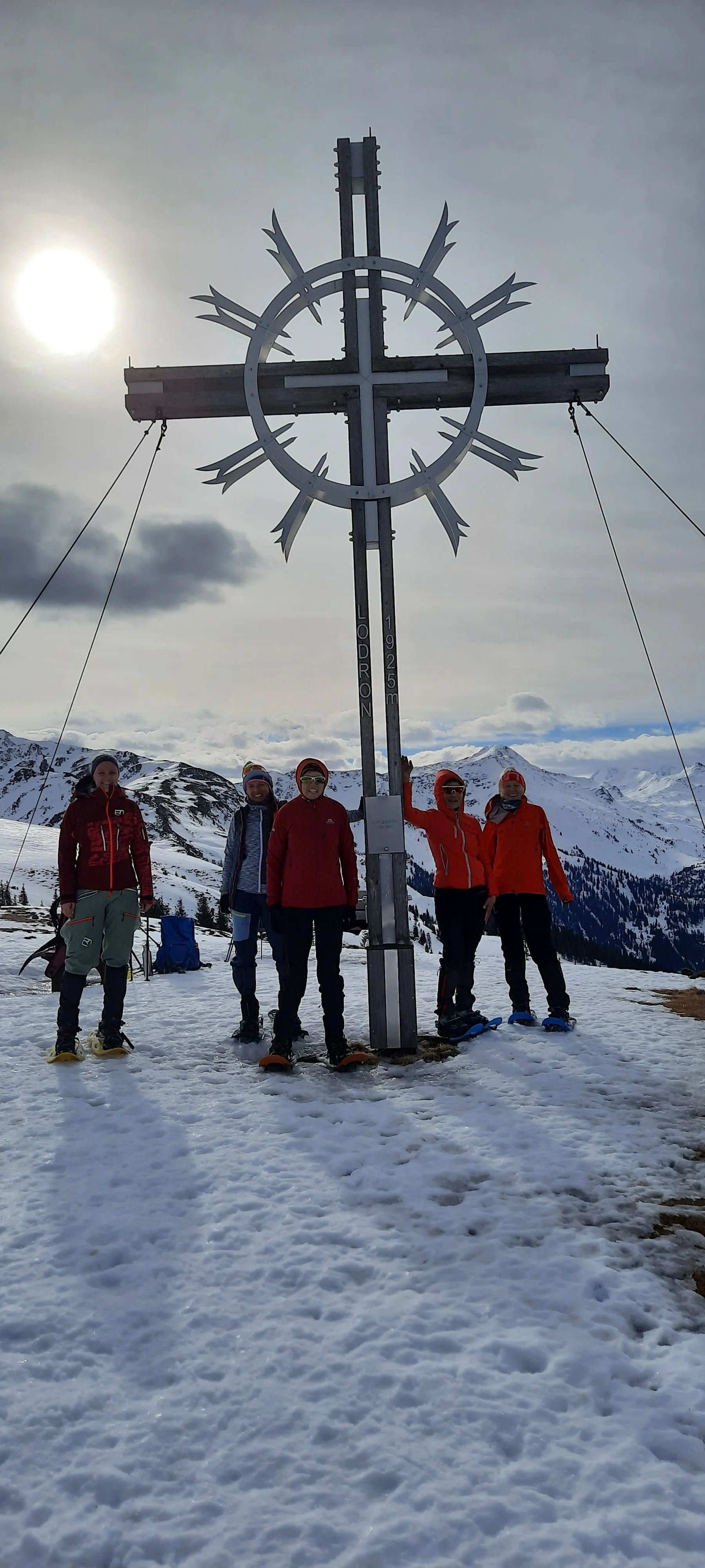 Dafür hatten wir sehr klare Luft und herrliche Aussicht auf die umliegenden Kitzbühler Berge | © DAV Wolfratshausen