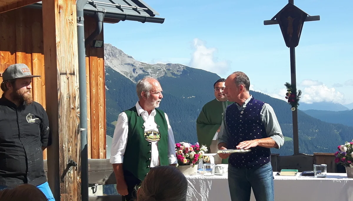 Die Stadt gratuliert zu 100 Jahre Hütte | © Ma­rie-Lui­se Hag­mann