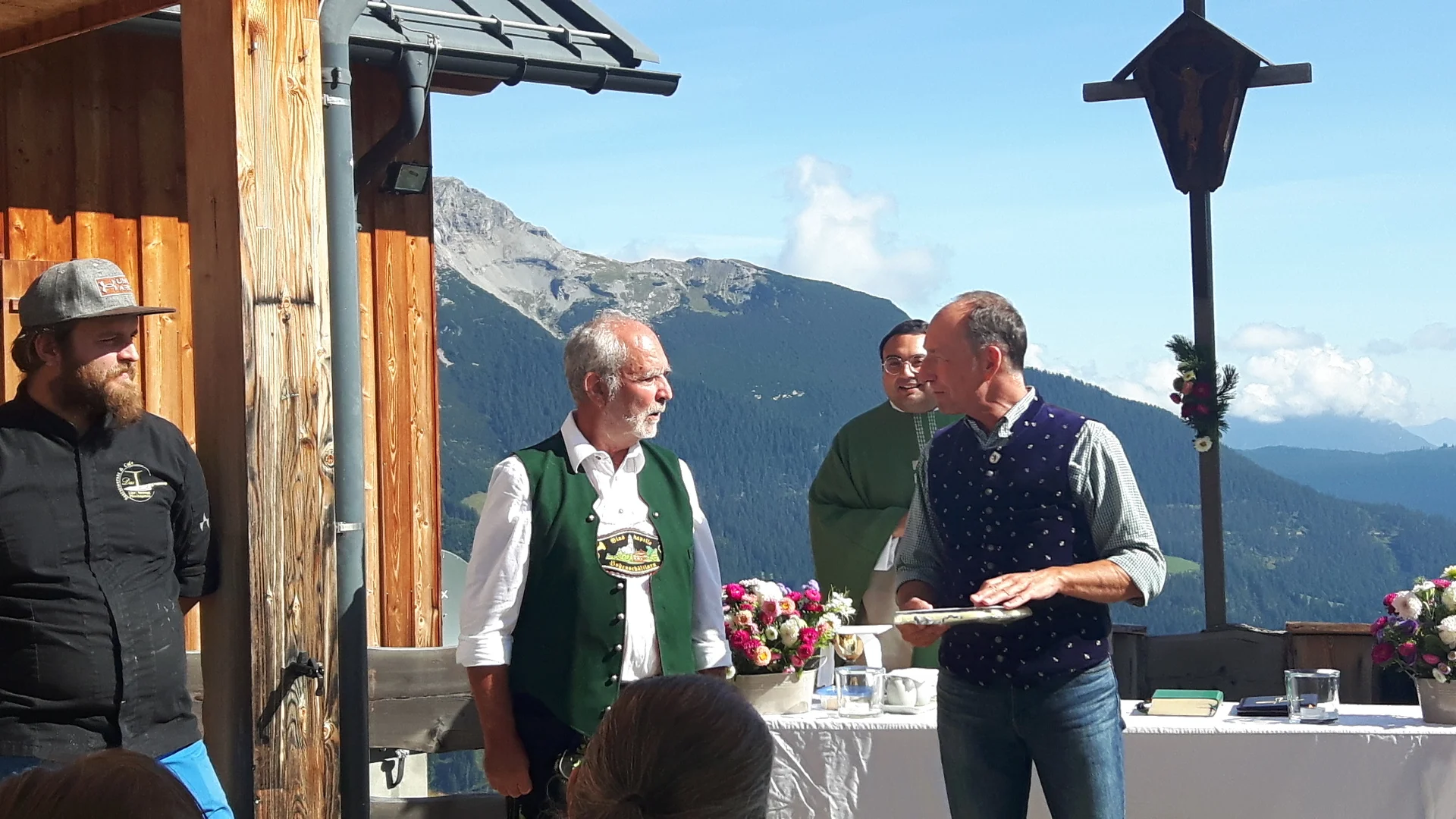 Die Stadt gratuliert zu 100 Jahre Hütte | © Ma­rie-Lui­se Hag­mann